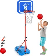 Kosz dziecięcy Spalding ProBounce czarny 110-190 cm z piłką