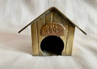 Buda dla psa Mosiężno miedziana w pięknym stanie