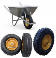 KOŁO DO TACZKI MOCNE KÓŁKO 8PR 400 MM 8 PŁÓCIEN 170 KG 4.80/4.00-8 OŚ