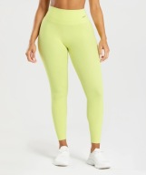 Legginsy długa Gymshark XS żółty