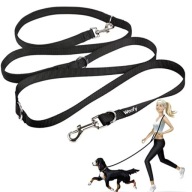 SMYCZ PRZEPINANA TRENINGOWA REGULOWANA SPACEROWA PODWÓJNA DLA PSA 25mm 5m