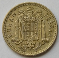 Hiszpania 1 peseta 1966 - Francisco Franco - Caudillo