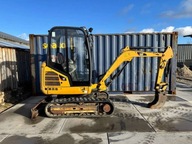 Caterpillar 302.4D mini koparka gasienicowa, lyzka, szybkozlacze, hydrauli