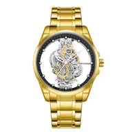 ZEGAREK MĘSKI LOUISIFS KLIA PRZEZROCZYSTY 4 KOLORY + PUDEŁKO