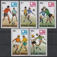 RWANDA - MŚ 1974 - PIŁKA NOŻNA - NIEMCY RFN - CZYSTE **