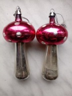 . BOMBKA PRL - GRZYBEK MUCHOMOREK X 2SZT , 10,5cm