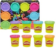 Zestaw PLAY DOH 8 pak E5063 ES1 CIASTOLINA 8 tub neonowy nietoksyczny