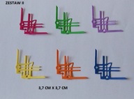 Zestaw narożników- geometryczne