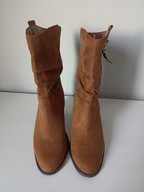 Śliczne brązowe botki NEW LOOK 37