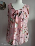 WŁOSKA BLUZKA z jedwabiem na dzianinie 36/38