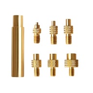 Zestaw grotów lutownicy do insertów mosiężnych M2-M8 + głowica