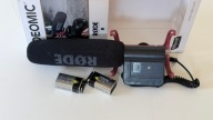 Mikrofon pojemnościowy Røde VideoMic Rycote + 2 nowe baterie