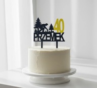 topper na tort personalizacja WYBÓR KOLORÓW GRZYBY!!kolory