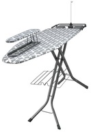 DESKA DO PRASOWANIA 130x48 SKŁADANA DO GENERATOR PARY Z RĘKAWEM ELEKTRYCZNA