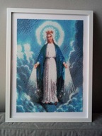 Matka Boska -Haft Diamentowy