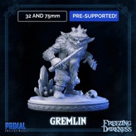 Gremlin 1 - Freezing Darkness - figurka RPG DnD D&D - druk 3D 14K
