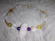 Bransoletka z kamieni naturalnych