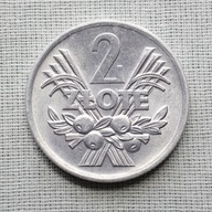 PRL 2 Złote Jagody 1970, okrągły daszek cyfry 7, mennicza, wyśmienita