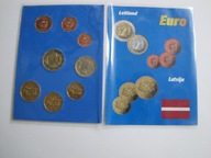Łotwa komplet monet euro z 2014 roku stan 1