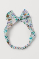 opaska dziewczęca H&M 44-48 cm motyw leśny zwierzątka kokarda