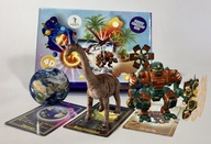 DINOZAURY PLANETY ROBOTY INTERAKTYWNE KARTY 4D SMARTFON APLIKACJA 3+ SMARTY