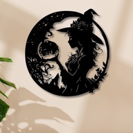 OBRAZ AŻUROWY 3D NA ŚCIANE PANEL DEKORACJA DO POKOJU SALONU NOC WIEDŹM