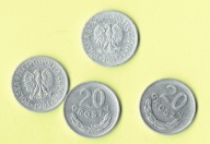 POLSKA 20 groszy 1961 r.
