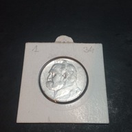 5 ZŁ PIŁSUDSKI 1934 r. / SREBRO / 1