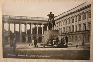 Warszawa. Pomnik Księcia Józefa Poniatowskiego, STARA, 1929 rok