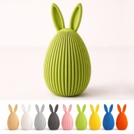 Wielkanocne jajko z uszkami dekoracyjne figurka ozdoba 19 cm