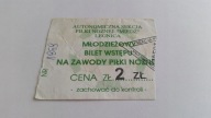starszy bilet MIEDŹ Legnica