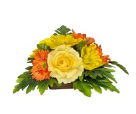 Wielkanocny Stroik wiązanka na Wielkanoc cmentarz na mały pomnik nagrobek