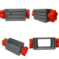 Uchwyt do poziomowania profili CD60 sufitów podwieszanych kartonogipso X1