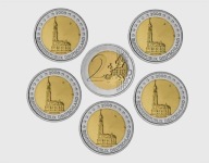NIEMCY - 2 Euro - Hamburg 2008 - UNC - Komplet