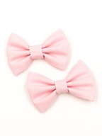 Momilio handmade Spinki do włosów kokardki Sonia ice pink