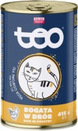 Karma mokra dla kota TEO bogata w drób 415 g 78% mięsa