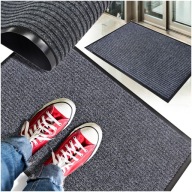 WYCIERACZKA GUMOWA POD DRZWI MATA WEJŚCIOWA CHŁONNA DUŻA 80x120 TEKSTYLNA