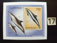 Fauna morza , delfiny , Guine-Bissau MNH