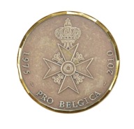 MEDAL PRO BELIGICA BELGIA 1830-2010 r. RZADKOŚĆ