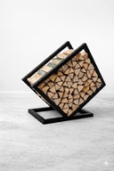 Stojak na drewno kominkowe