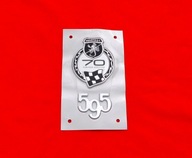 Nowy Emblemat znaczek Abarth 595 70 1949-ANNIVERSARIO Fiat 500