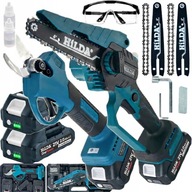 SEKATOR NOŻYCE PIŁA łańcuchowa AKUMULATOROWA PORĘCZNA MOC 100W 21V 2 AKU