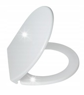 deska sedesowa WC do ROCA GAP wolnoopadająca twarda antybakteryjna pokrywa