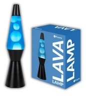 Lampa Lawowa 40cm Fisura Niebieska Czarna + 2x Żarówka | Vintage Dekoracja