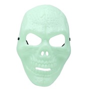 SUPER MASKA HALLOWEEN CZASZKA ŚWIECĄCA W CIEMNOŚCI - NOWA