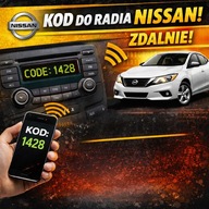 NISSAN / KOD DO RADIA ZDALNE ROZKODOWANIE KOD = 100% SKUTECZNOŚCI