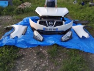 Nissan Qashqai J11 2010-2014 maska zderzak lampy pas kolor QABG biała perła