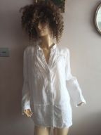 ANN HARVEY KOSZULA LNIANA stójka haftowana 40/ 42