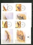A51432)WWF-FDC Gady i Plazy: Kongo 1063 - 1066