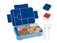 1330MLSOS BOX BENTO DLA DZIECI ŚNIADANIÓWKA SISTEMA LUNCHBOX POJEMNIK